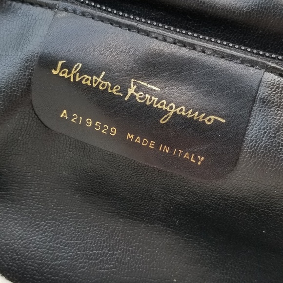 Salvatore Ferragamo Suede Leather Shoulder Bag - Picture 7 of 8